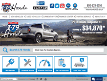 Tablet Screenshot of i79honda.com